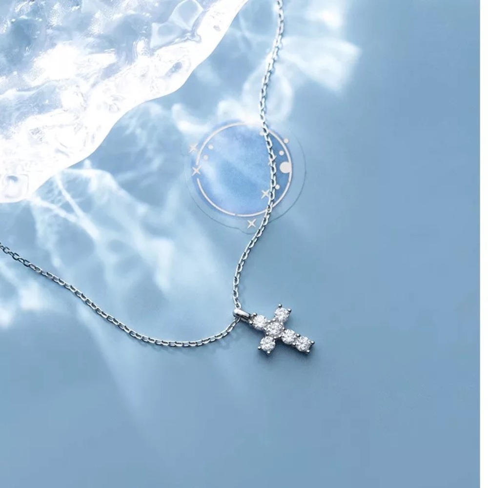 Sterling Silver Cross Necklace